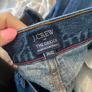 Lightly worn Mens jeans j crew size 31x32